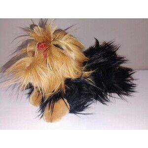 Aurora Miyoni Yorkshire Terrier Dog Plush Stuffed Animal 10 Inch Puppy Bow 2017